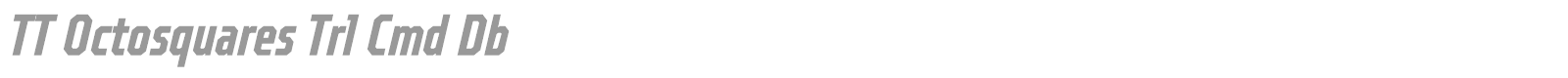 TT Octosquares font preview